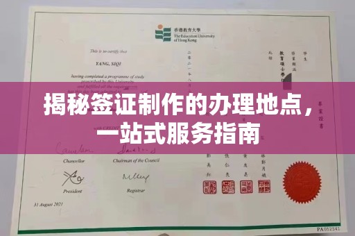 拜城揭秘签证制作的办理地点，一站式服务指南
