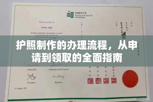 拜城护照制作的办理流程，从申请到领取的全面指南
