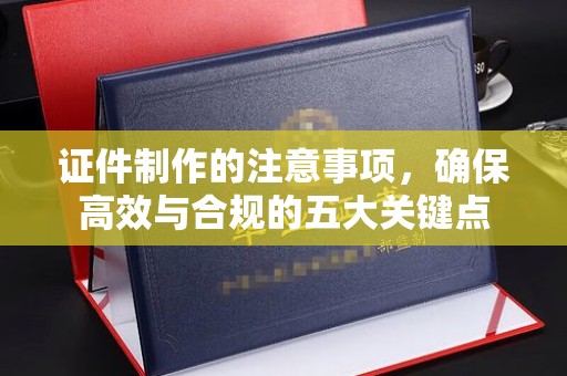 拜城证件制作的注意事项，确保高效与合规的五大关键点