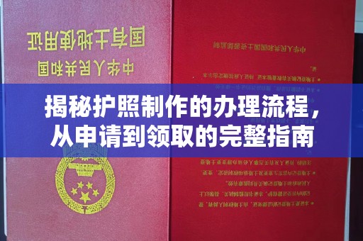 拜城揭秘护照制作的办理流程，从申请到领取的完整指南