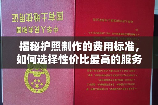 拜城揭秘护照制作的费用标准，如何选择性价比最高的服务？