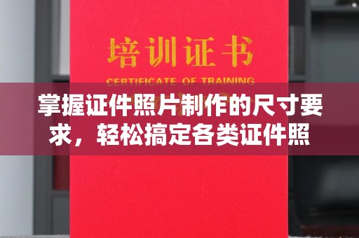 拜城掌握证件照片制作的尺寸要求，轻松搞定各类证件照