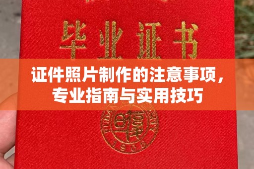 拜城证件照片制作的注意事项，专业指南与实用技巧