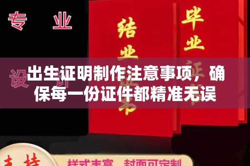 拜城出生证明制作注意事项，确保每一份证件都精准无误