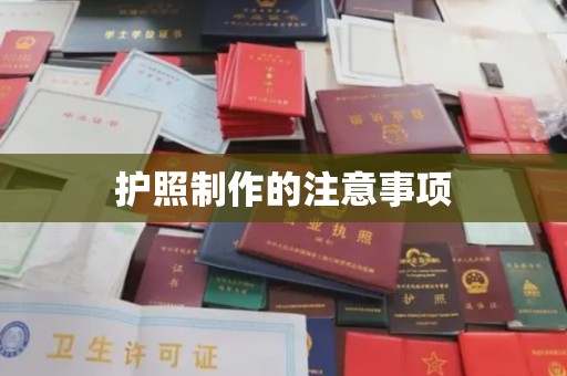 拜城护照制作的注意事项